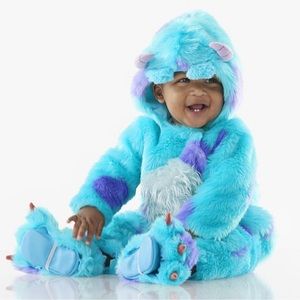 Pottery Barn Kids Blue and Purple Monster Costume